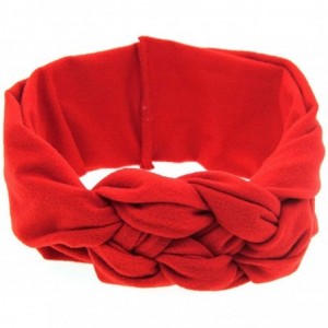 Headbands Elastic Flower Printed Turban Head Wrap Headband Twisted Hair Band - Z2 - CK18UIRTTWD $17.61