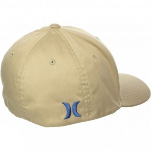Baseball Caps Men's One & Only Corp Flexfit Perma Curve Bill Baseball Hat - Khaki - CT187MTQ7X2 $47.10