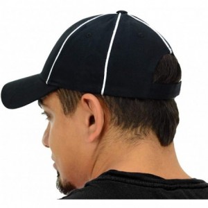 Baseball Caps Official Referee Hats - Structured Adjustable Hats for Umpires-Referees-and Officials - CV18R87R0RR $99.09