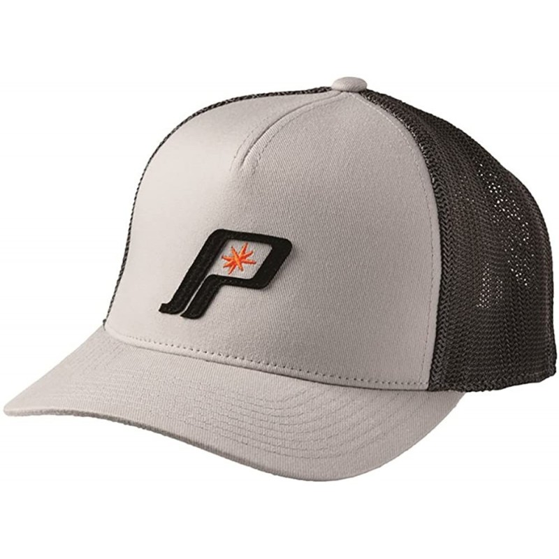 Baseball Caps Adjustable Mesh Classic Retro Snapback Iconic Star Logo Baseball Cap Hat - Gray & Black - C512O2TSOEA $46.62