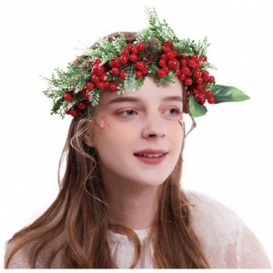 Headbands Christmas Fashion Beautiful Artificial Headband - CM18I4UTT9M $11.73