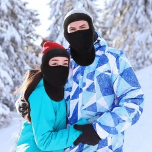 Balaclavas Winter Face Windproof Fleece Outdoor - CL18AORTWCI $21.84