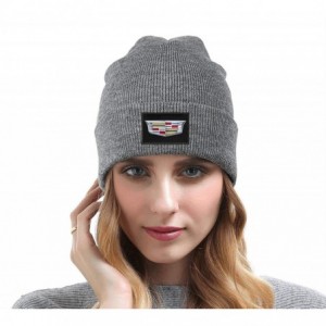 Skullies & Beanies Stretchy Solid Color Wool Red Black Grey Gray Beanie Headwear for Mens Womens - Grey - CK18M45RIMD $29.33