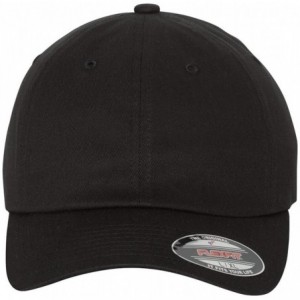 Baseball Caps Cotton Twill Dad's Cap - Black - C317YQ4I7CD $11.42