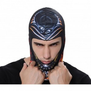 Balaclavas Outdoor Sports Balaclavas Headwear Cycling Hat Motorcycle Mask 3D Animal Ski Masks Hood Skull Cap (BB20) Black - C...