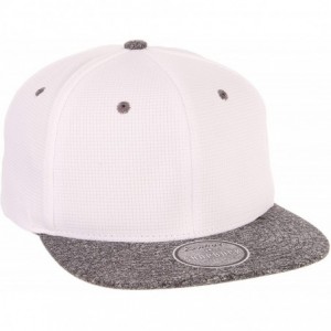 Baseball Caps Blank Snapback Colorways - White/Gray - CG18S430275 $19.21