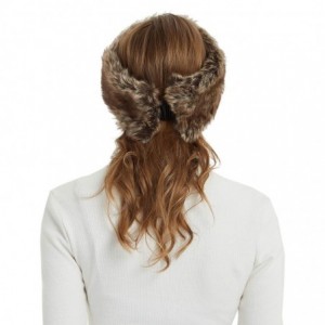Cold Weather Headbands Headbands Outdoor Earmuffs Hairbands - Coffee - CB18H3YIHSW $18.21