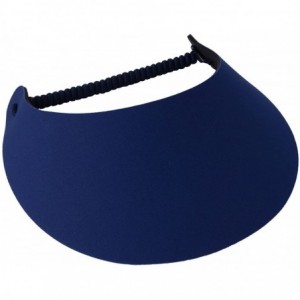 Visors Sunvisor- Available in Beautiful Solid Colors- Perfect for The Summer! - Navy - CR11KAECNF7 $27.87