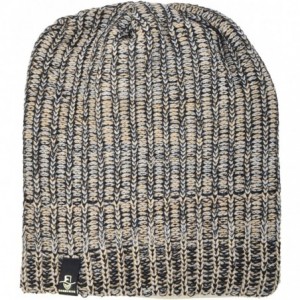 Skullies & Beanies Men's Slouchy Beanie Knit Crochet Rasta Cap for Summer Winter - Mixtz-khaki - C912O9SLR7C $25.21