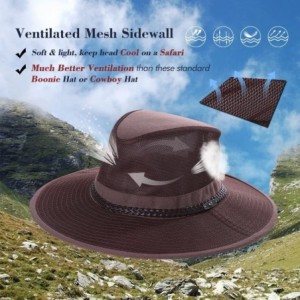 Sun Hats FANCET Bucket Hat for Women Foldable Sun UV SPF Cotton Hunting Fishing - 99069_black - CR18E2K2ZLG $35.56