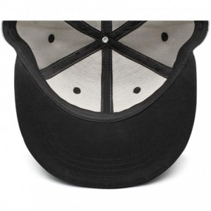 Baseball Caps Unisex Man's Baseball Cap Adjustable Mesh Caps Trucker Dad Hats Snapback Hat - Black-5 - C518A2ZD369 $32.52