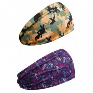 Headbands Workout Headbands Elastic Stretchy Original - tie dye headband - CA193E4HWAI $35.38