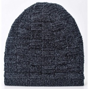 Skullies & Beanies Styles Oversized Winter Extremely Slouchy - Wbxne Navy Hat&scarf - CX18ZZN4ROY $23.67