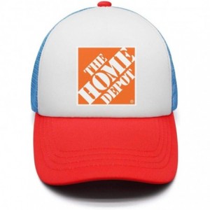 Baseball Caps Mens Womens Adjustable The-Home-Depot-Orange-Symbol-Logo-Custom Running Cap Hat - Red-17 - CV18QM0ETA0 $39.85