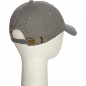 Baseball Caps Custom Hat A to Z Initial Letters Classic Baseball Cap- Light Grey White Black - Letter F - CW18N8Z2S6U $24.75