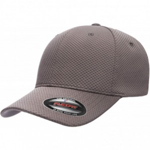 Baseball Caps Men's Cool & Dry 3D Hexagon Jersey - Dark Grey - C618Q67TST4 $25.57
