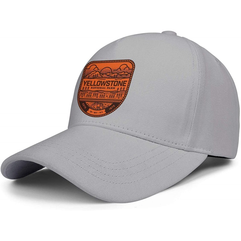 Baseball Caps Yellowstone National Park Casual Snapback Hat Trucker Fitted Cap Performance Hat - Yellowstone National Park-9 ...