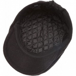 Newsboy Caps Men's Classic Flat Ivy Gatsby Cabbie Newsboy Hat with Elastic Comfortable Fit and Soft Quilted Lining. - CS18Y0G...