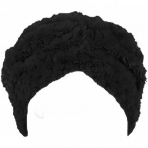 Headbands Faux Fur Turban Hair Cover One Size - Black Friday - CJ18ZE360SU $27.10