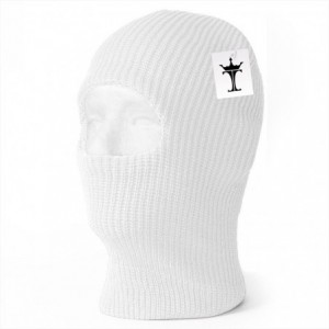 Balaclavas One Hole Ski Mask (20 - White - C511BFGJ8TT $19.27