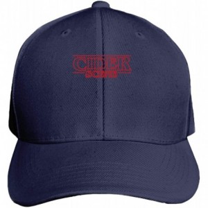 Baseball Caps Fishing Master Unisex Washed Twill Baseball Cap Adjustable Peaked Sandwich Hat - Upcide Down4 - CD18XM36MRD $29.57
