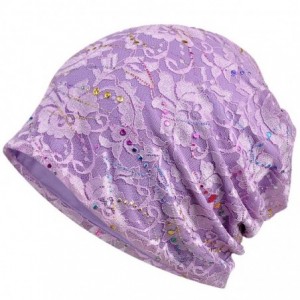 Skullies & Beanies Cancer Headwear for Women-Floral Bohemian Hats for Hair Loss Turban Headband Beanie Caps - C01989ALN8C $10.68