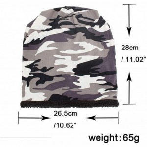 Skullies & Beanies Beanie Hats for Men Unisex Camouflage Printed Warm Winter Wool Ski Caps (Army Green) - CD18HXRYKY9 $16.40