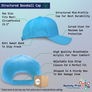Baseball Caps Baseball Cap Cross Silver Embroidery Acrylic Dad Hats for Men & Women Strap - Light Blue Design Only - C21850ZT...