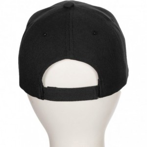 Baseball Caps Classic Baseball Hat Custom A to Z Initial Team Letter- Black Cap White Red - Letter B - CH18IDRSG0T $22.30