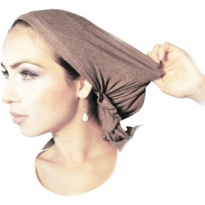 Headbands Non-Slip Headband Wig Grip Adjustable Headband for Under headscarves - Light Beige Velvet - CW18K7ODAEZ $33.38