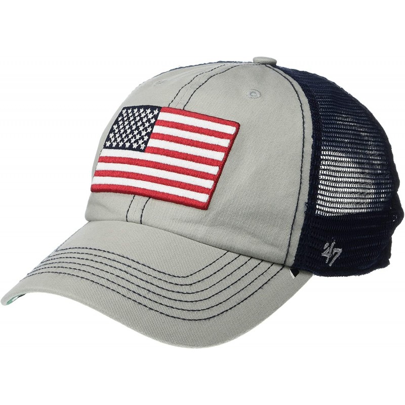 Baseball Caps Operation Hat Trick Mens Trawler Clean Up Adjustable Hat - Grey - C618CHET5C2 $17.39