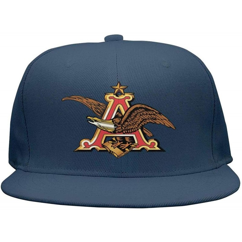 Baseball Caps Personalized Anheuser-Busch-Beer-Sign- Baseball Hats New mesh Caps - Navy-blue-16 - CG18RE5NQ57 $32.94