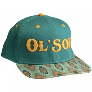 Baseball Caps Ol' Son Adjustable Snapback Hat - Green/Orange/Aztec - CC18Y750ZZ8 $27.82