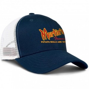 Sun Hats Men's Women's Fitted Adjustable Fits Baseball Cap Martin's-Famous-Potato-Bread-Logo- Snapback Hats Dad Hat - C218Z6C...