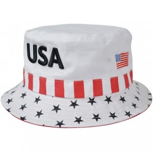 Baseball Caps USA Baseball Cap Polo Style Adjustable Embroidered Dad Hat with American Flag for Men and Women - Usa-white - C...