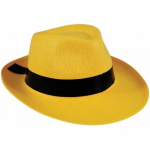 Fedoras Yellow Fedora Hat - C5119PBMNRP $29.42