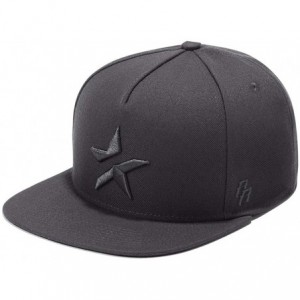 Baseball Caps Snapback Adjustable Baseball Hip Hop Hat 160103 - Dark Graphite - CG18HAC0DDW $32.92