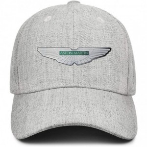 Baseball Caps All Cotton Grey Golf Cap Classic Snapback Printed Hat - C518UKGT8LE $30.63