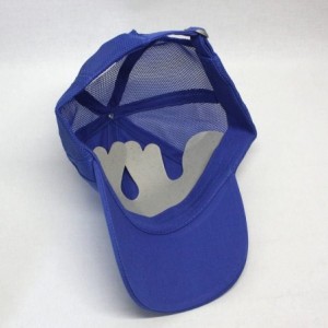 Baseball Caps Vintage Washed Cotton Soft Mesh Adjustable Baseball Cap - Royal - C1180EQ7H4W $22.63