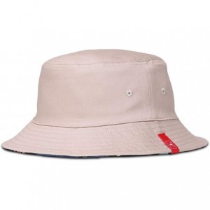 Bucket Hats Unisex Printed Bucket Hat Summer Sun Cap - Black - CP18N89CHZA $24.92