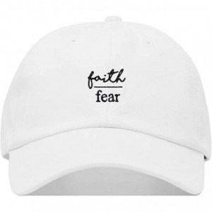Baseball Caps Baseball Embroidered Unstructured Adjustable Multiple - White - CG18CHSD64Z $33.08