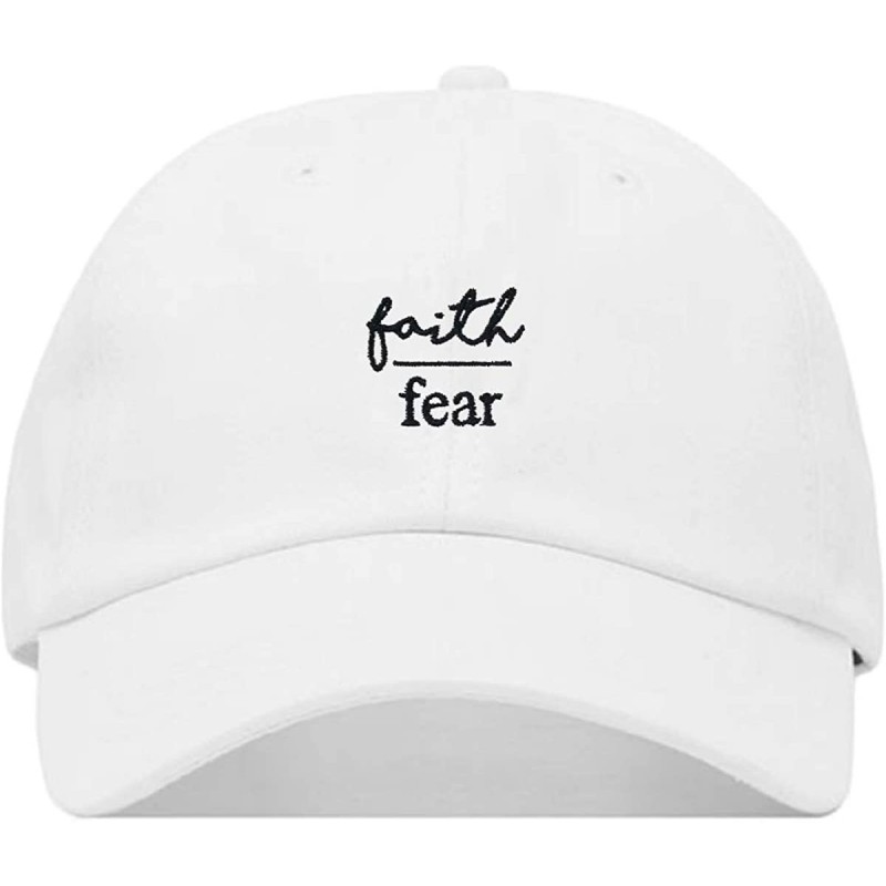 Baseball Caps Baseball Embroidered Unstructured Adjustable Multiple - White - CG18CHSD64Z $37.49