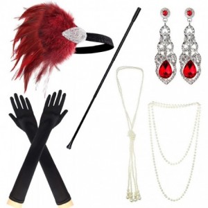 Headbands 1920s Accessories Themed Costume Mardi Gras Party Prop additions to Flapper Dress - A-4 - C618M522L0Q $39.86