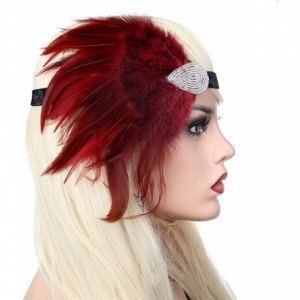 Headbands 1920s Accessories Themed Costume Mardi Gras Party Prop additions to Flapper Dress - A-4 - C618M522L0Q $35.74