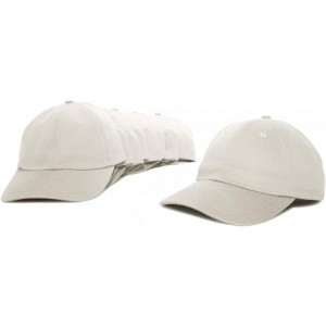 Baseball Caps Baseball Cap Mens Trucker Hat Dad Hats Caps for Women 12 Pack - Beige - C818IDY32OS $50.52