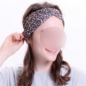 Headbands Leopard Headbands Hairbands Headband Bandanas - Black - C518XLX9UUZ $51.54