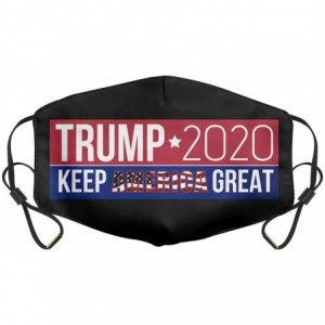 Balaclavas Women Men Face Cover Cover Muffle Anti Dust Mouth Trump 2020 Printed with Adjustable Earloop Face-Mask - CV197XLML...