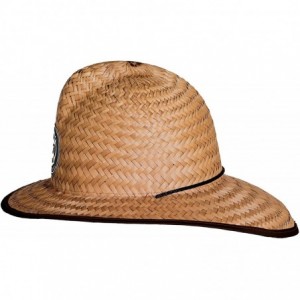 Sun Hats Straw Firefighter Hat- Large/XL 60cm - Salty (Modest Burn Markings) - C2188NYI7CN $71.15
