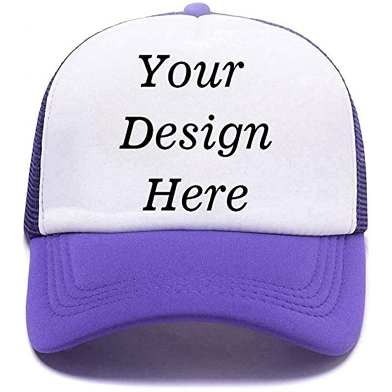 Baseball Caps Custom 100% Cotton Ball Hat Vintage Baseball Cap Classic Unisex Cowboy Hat Adjustable - B-purple - CN18UWCYRDT ...