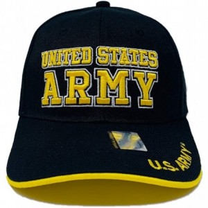 Baseball Caps U.S. Army Hat - Official Licensed US Warriors Military Baseball Cap - United States Army - Black - CY18XGY5N3T ...